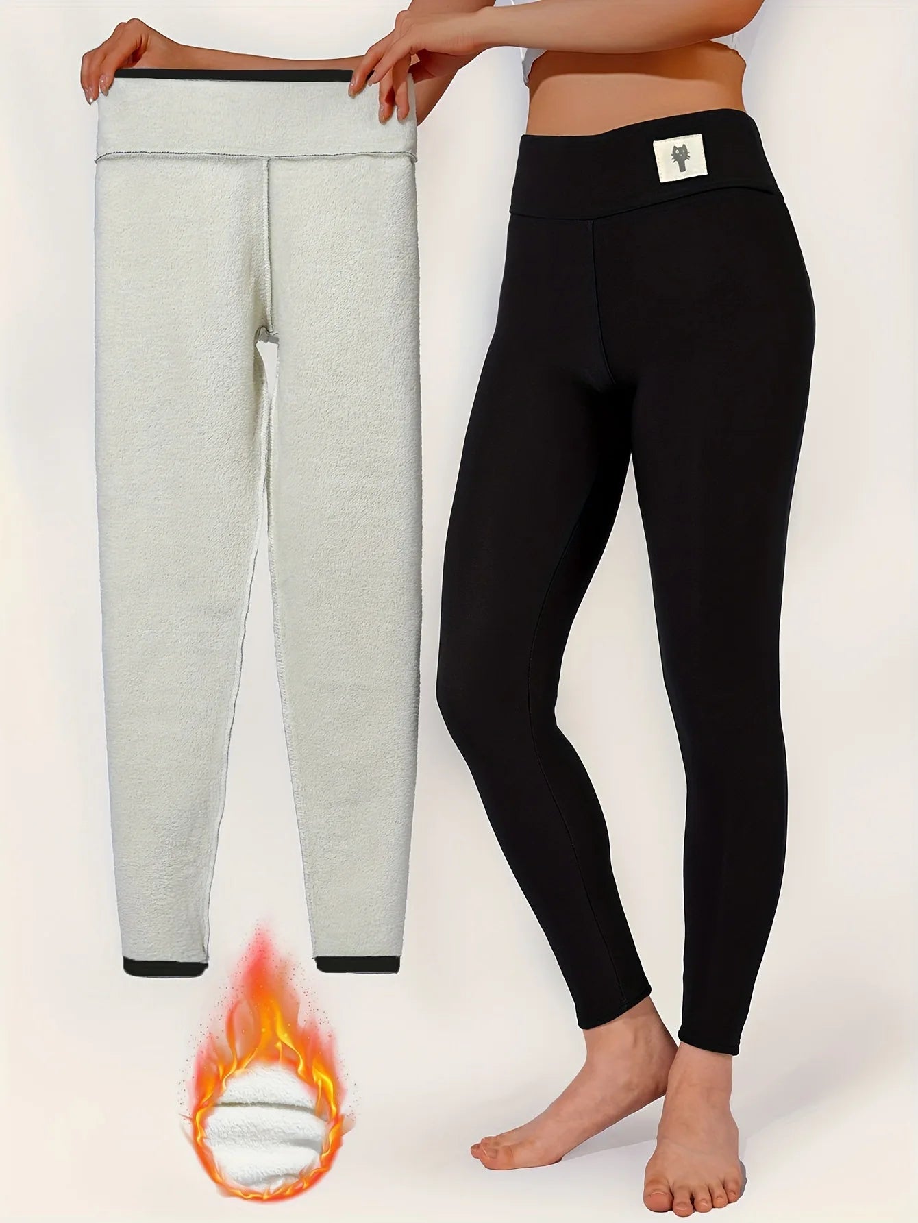 Women's Fleece Lined Thermal Leggings