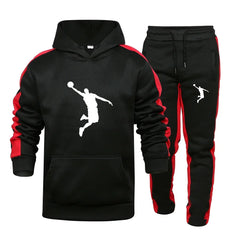 Men’s 2-Piece Tracksuit – Casual Hoodie & Joggers Set for Spring & Autumn