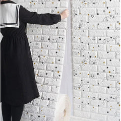 VintageBrick™ 3D Foam Wallpaper