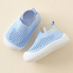 Baby and Toddler Knitted Slip-On Trainers