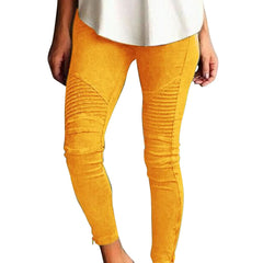 Chic Stripe Slim-Fit Trousers