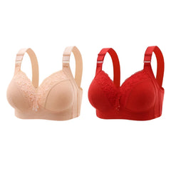 Ultra-Thin Lace Bralette – Deep V Plunge Sexy Lingerie for Women