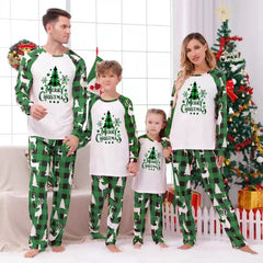 Festive Checkered Family Pyjama Set