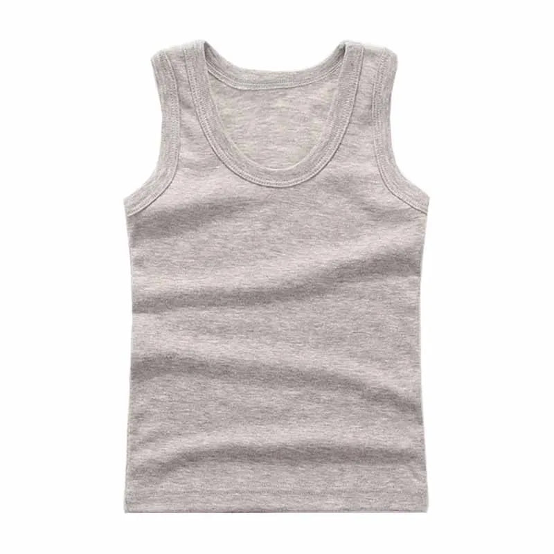 Kids' Cotton Vest Tops