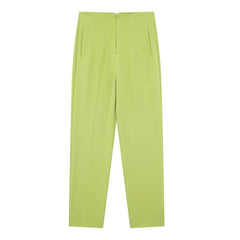 Women's High-Waist Pencil Trousers – Elegant Office & Formal Wear