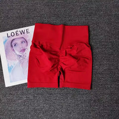 BreezeFit High-Waist Yoga Shorts