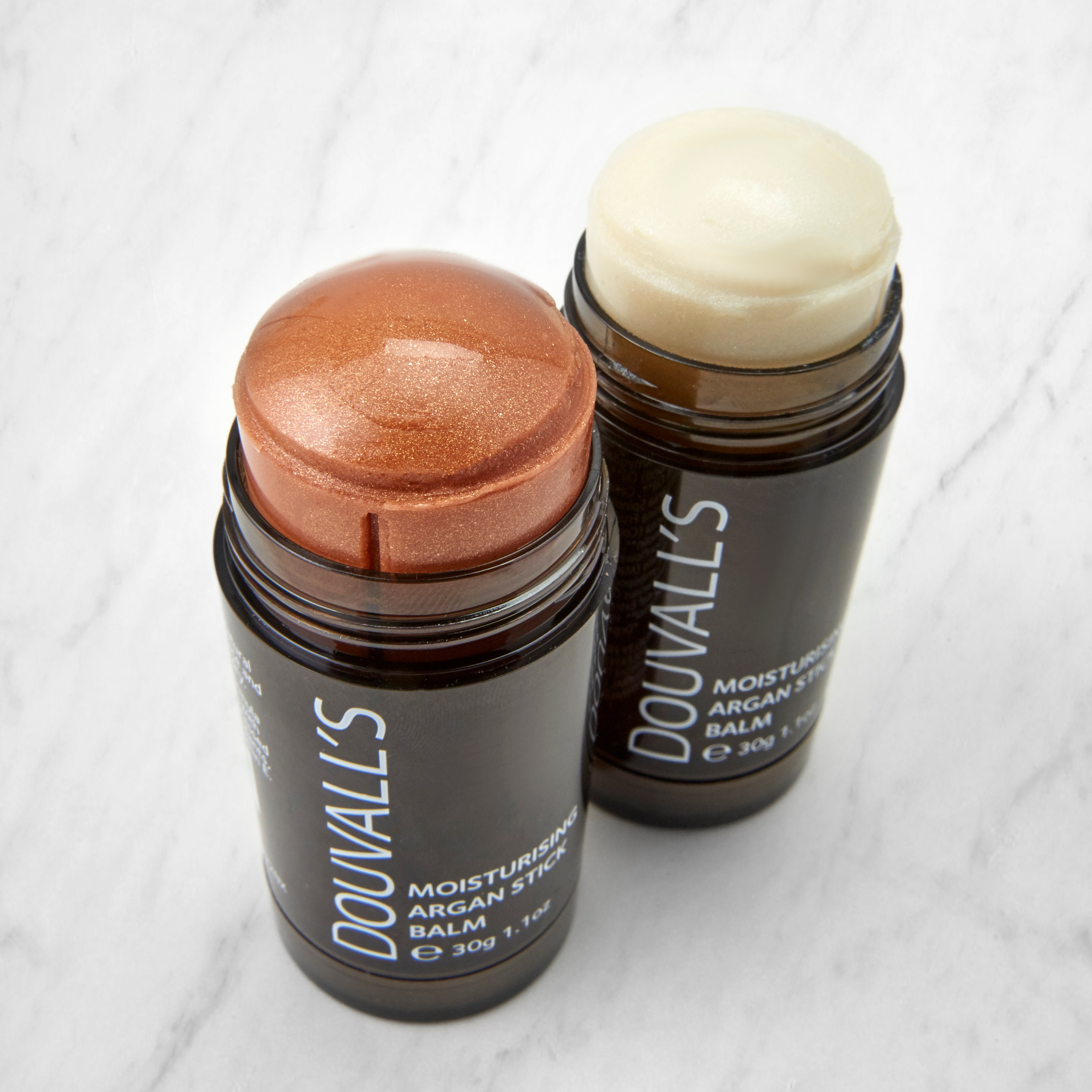 Argan Highlight Balm Stick 30g – Gold or Silver, Face & Body