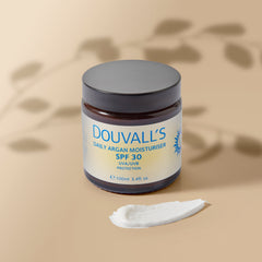 Argan Daily Moisturiser SPF30 100ml Jar – Mineral Zinc Oxide Sunscreen