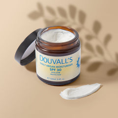 Argan Daily Moisturiser SPF30 100ml Jar – Mineral Zinc Oxide Sunscreen