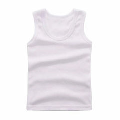 Kids' Cotton Vest Tops