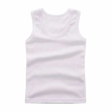 Kids' Cotton Vest Tops
