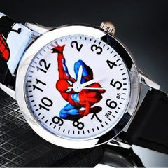 Kids' Spiderman Quartz Watch – Waterproof & Stylish