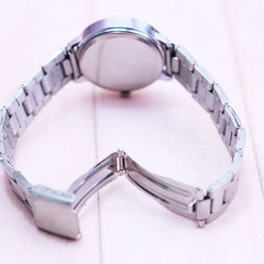Kids' Stainless Steel Quartz Watch