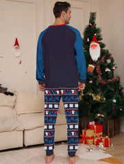 Festive Family Christmas Pyjamas Set with Snowman Print