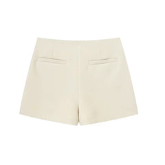 Women's Elegant Skort – High-Waisted Summer Skirt-Shorts for Casual & Party Wear