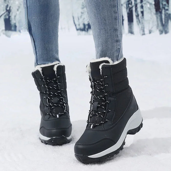FrostGuard Women's Plush Ankle Boots, image 2