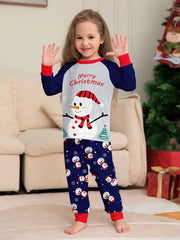Snowman Family Festive Pyjamas Set for Christmas