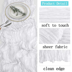 Cheesecloth Table Runner