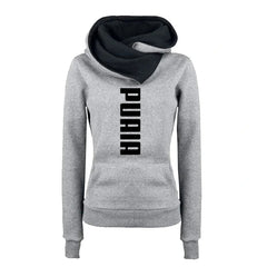 Women's Casual Tracksuit Set – Hooded Sweatshirt & Jogger Pants Outfit