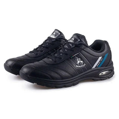 ALCUBIEREE Men's Outdoor Leather Casual Sneakers