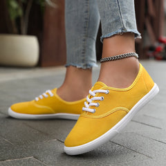 Canvas Charm: Women's Everyday Sneakers