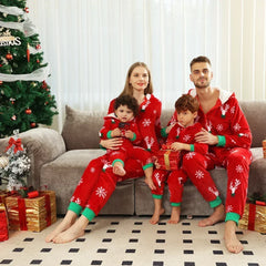Flannel Warm Family Christmas Pyjamas Set