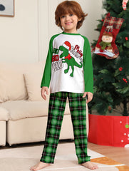 Festive Dinosaur Family Pyjama Set