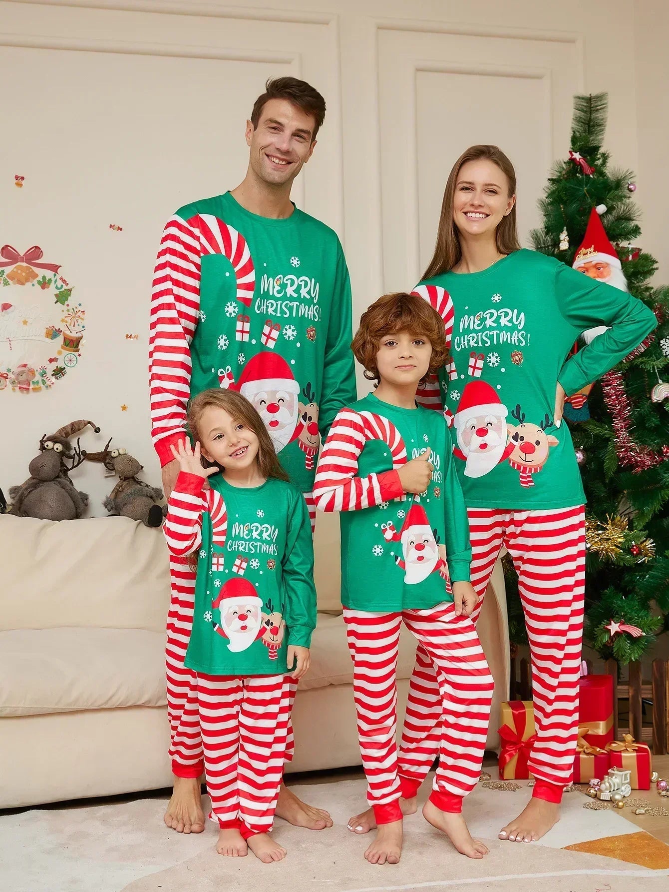 Festive Family Matching Pyjama Set