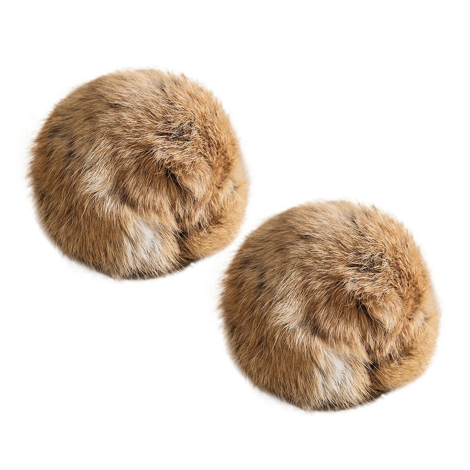 Faux Fur Pom Pom Cat Balls with Catnip