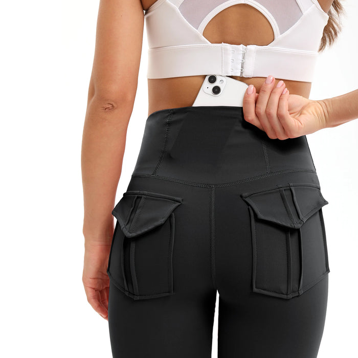 ElevateFit High Waist Yoga Shorts, image 2