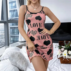 Dreamy Nights Halter Pyjama Dress