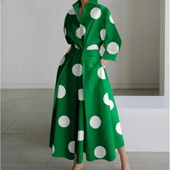 Elegance Anew: Polo Swing Dress