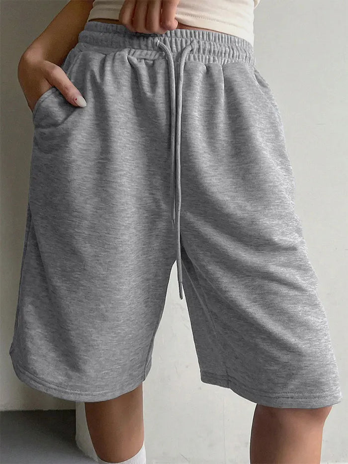 Breezy Chic Knitted Shorts, image 2