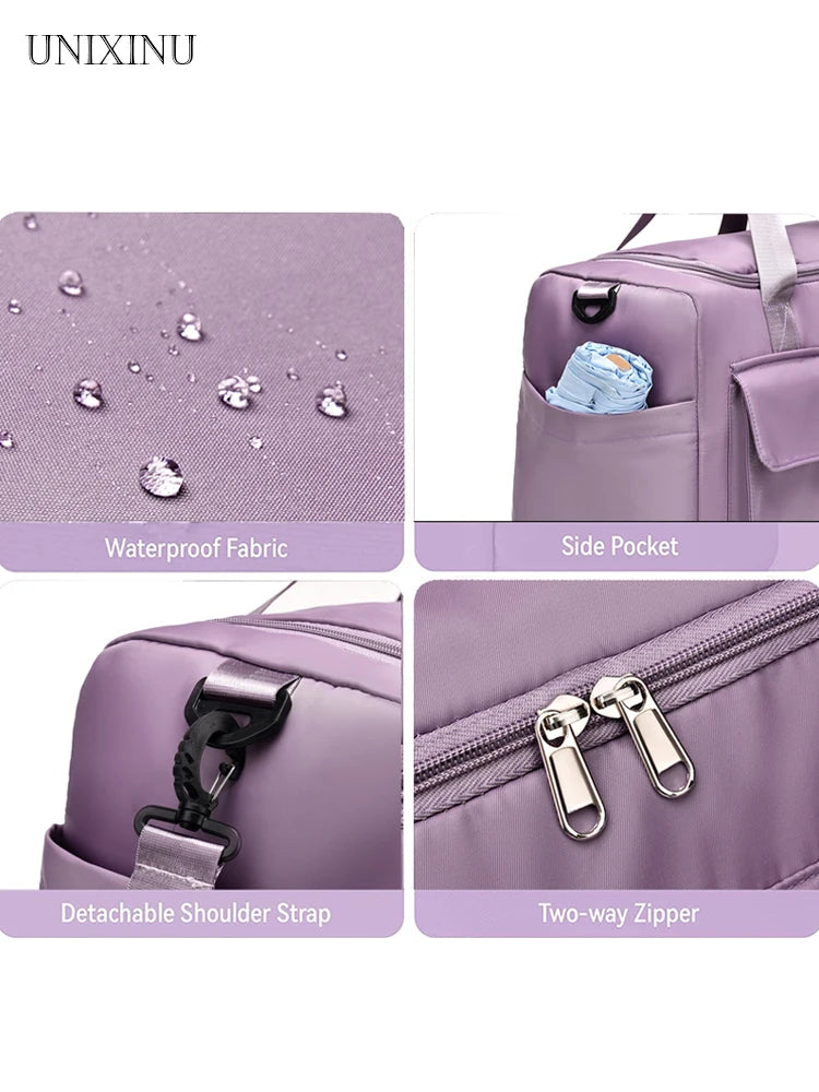 Weekender Holdall Bag with Shoe Compartment