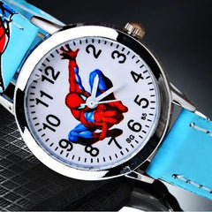 Kids' Spiderman Quartz Watch – Waterproof & Stylish