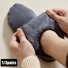 Fleece-Lined Thermal Socks, 1 or 3 Pairs
