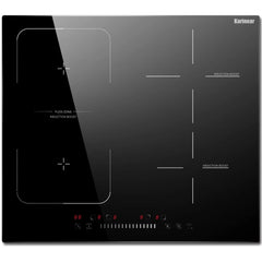 Karinear 4-Burner Induction Hob – Built-in Electric Cooktop with FlexZone & Boost, 7200W