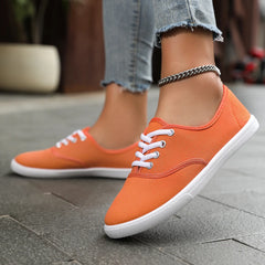 Canvas Charm: Women's Everyday Sneakers