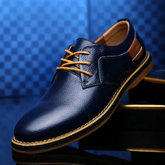 Italian Elegance Men's Leather Oxfords