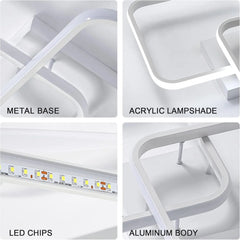 BrightVision LED Ceiling Light for Modern Homes