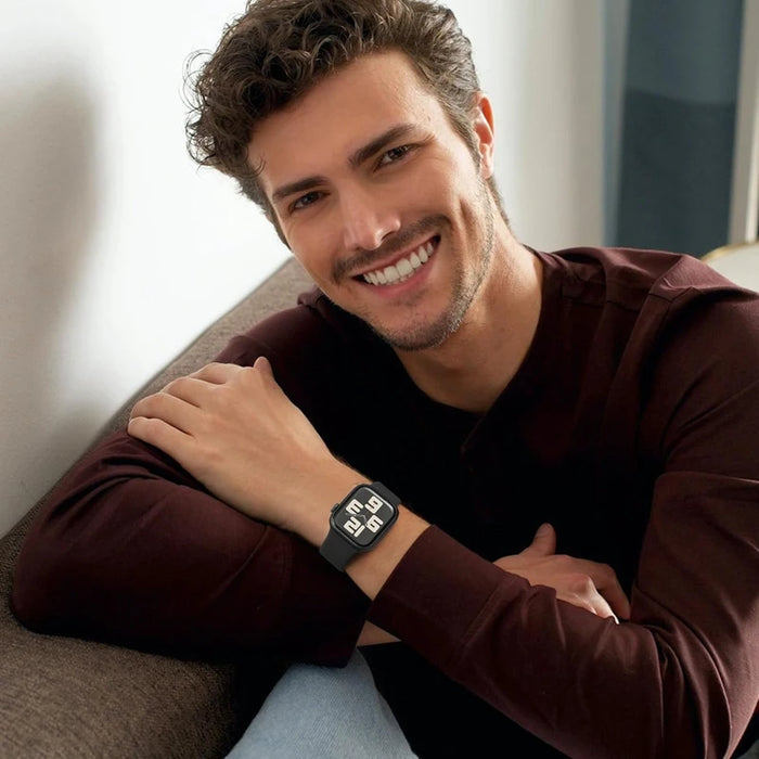 Silicone Sport Band for Apple Watch, Lightweight & Durable, image 2
