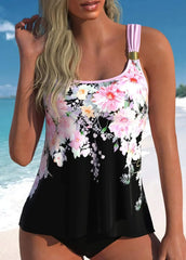 Floral Elegance Tankini