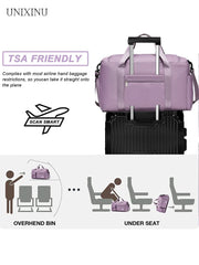 Weekender Holdall Bag with Shoe Compartment