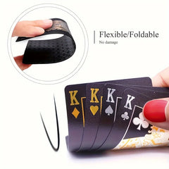 Black Mirage Poker Deck