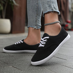 Canvas Charm: Women's Everyday Sneakers