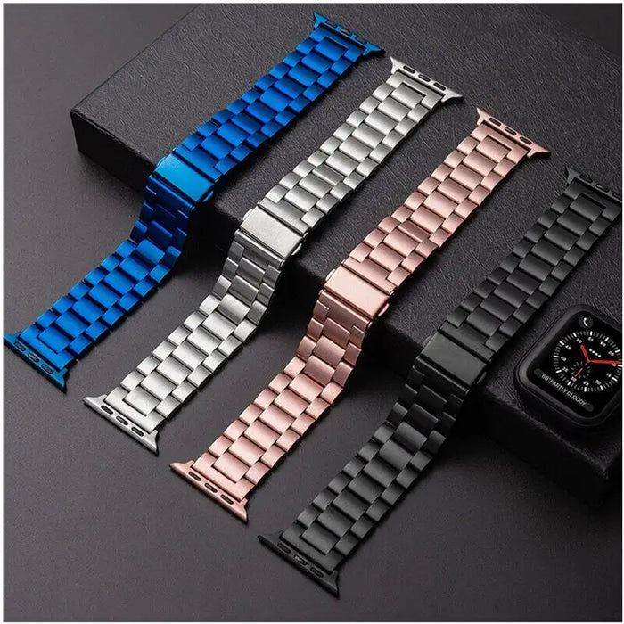 Stainless Steel Strap for Apple Watch, Premium Metal Band, image 2