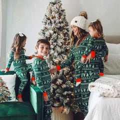 Festive Family Matching Pyjamas Set - Soft and Comfortable