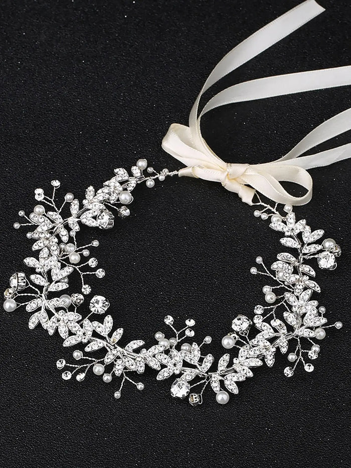 Elegance Pearl Bridal Headband, image 2