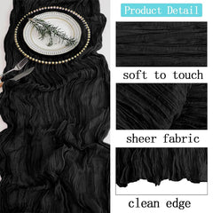Cheesecloth Table Runner
