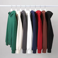 Men's Heavyweight Fleece-Lined Hoodie, 480gsm